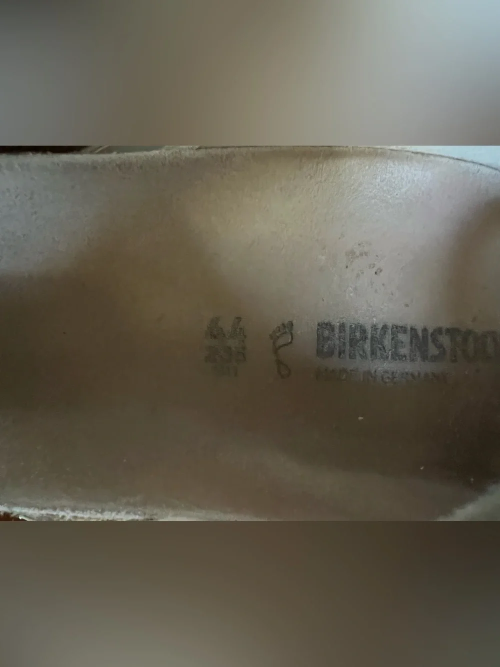 Birkenstock White Arizona Sandals in Size 44